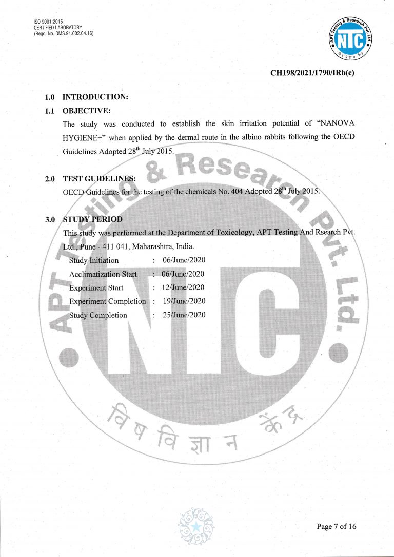 Acute Dermal irritationReport NANOVA Hygiene+ (W)_007